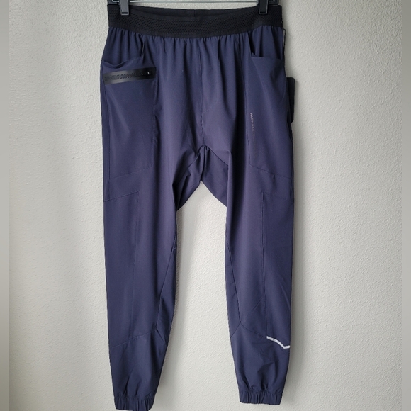 NWT Alphalete Infinity Studio Pant, Size Small, Color Navy - Picture 4 of 13